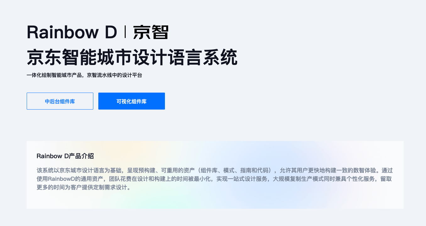 京東智能城市設(shè)計(jì)語(yǔ)言系統(tǒng)